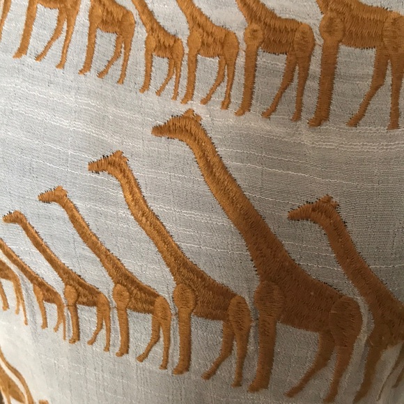 RARE Giraffe dress THML boho empire tunic - Picture 3 of 5